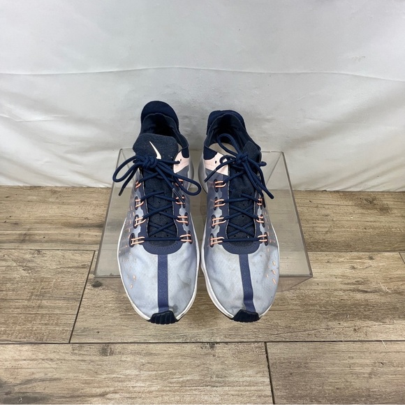 Nike‎ Womens EXP X14 AO3170-401 Blue Orange Running Shoes Sneakers Sz 9 M - Picture 5 of 9